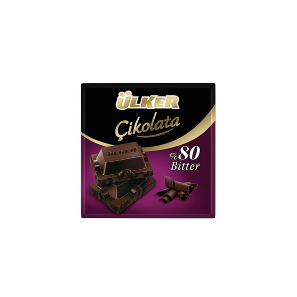 شکلات تلخ 80 درصد اولکر