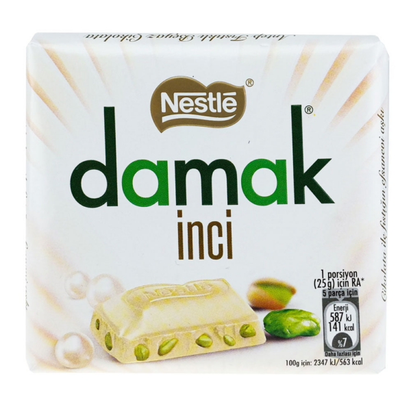 شکلات شیری پسته ای داماک